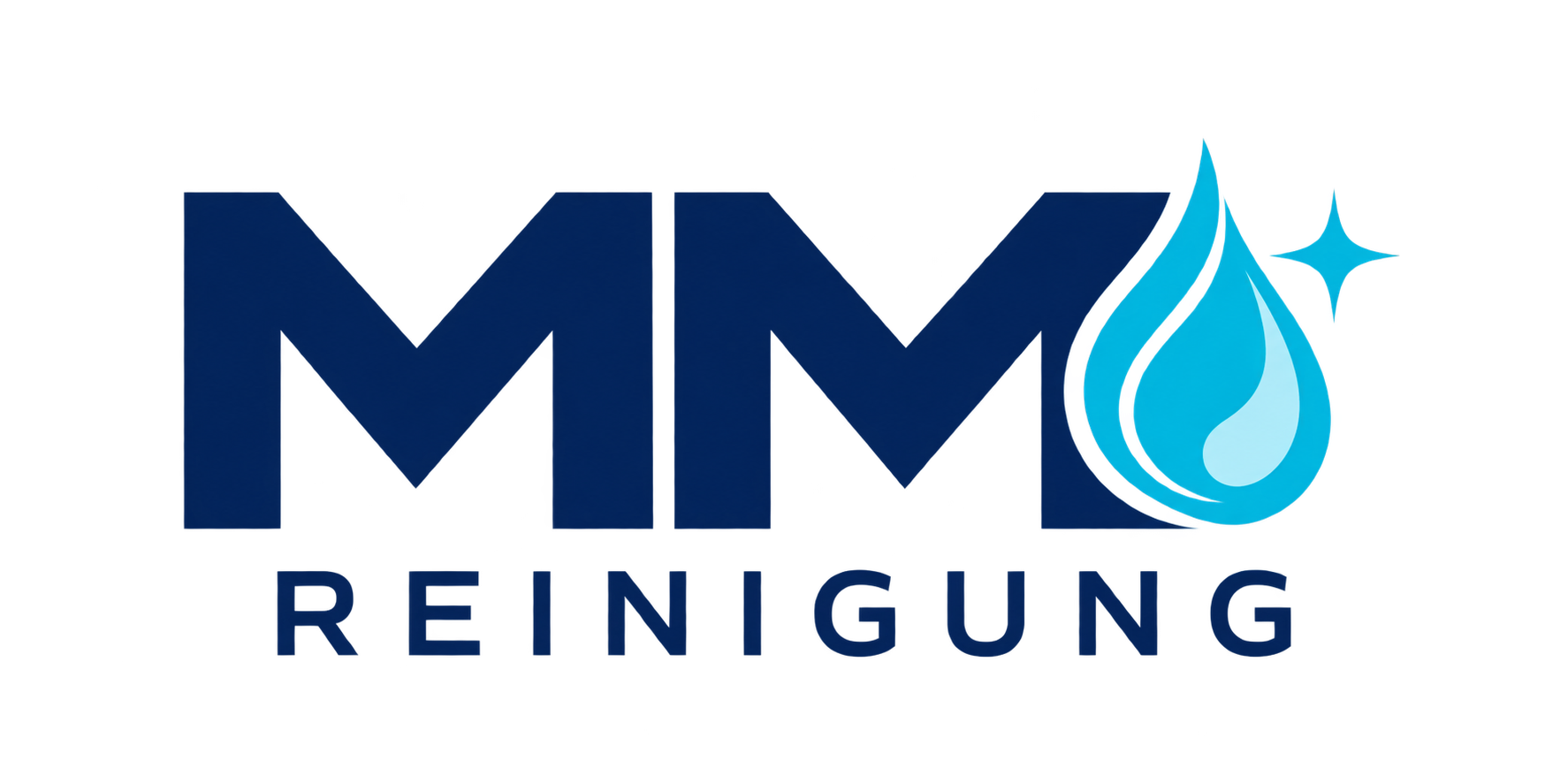 MM Reinigung – Wassertropfen und Glanz als Zeichen für Frische und Sauberkeit